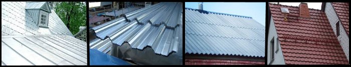 Материал для крыши: листовая сталь, шифер, металлочерепица