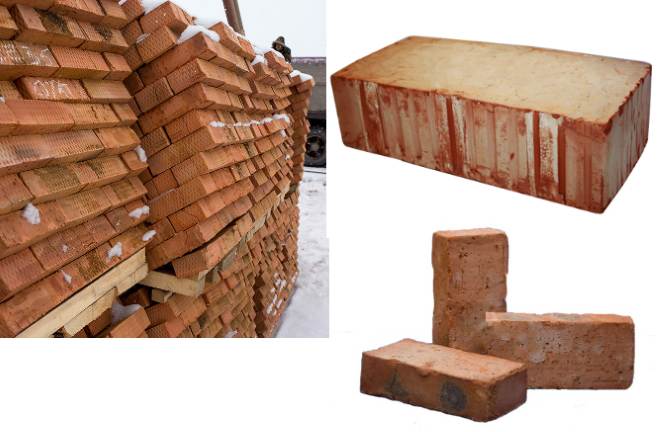 кирпич рядовой полнотелый