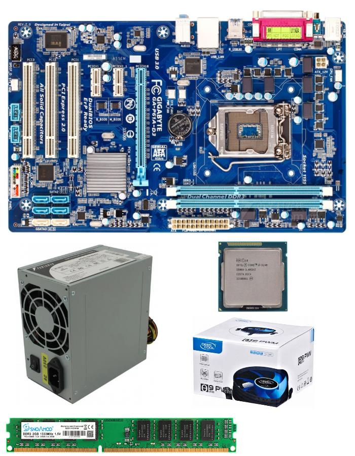 Комплект для апгрейда компьютера на сокете LGA1155