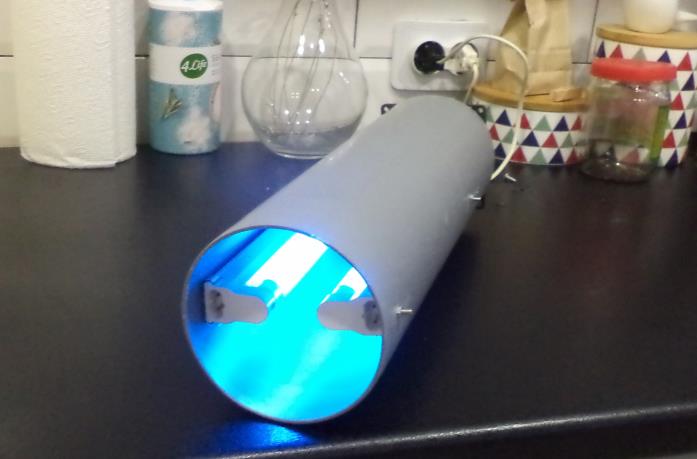 Рециркулятор бактерицидный в сборе