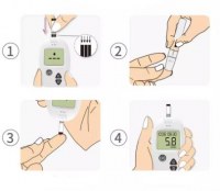 Глюкометр Safe-Accu с Алиэкспресс